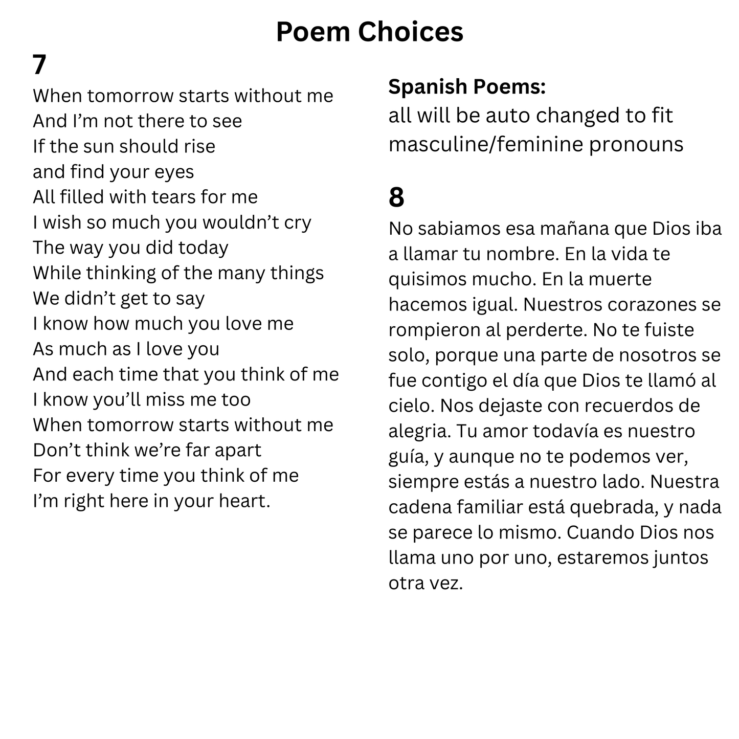 Personalized Memorial Candle with Photo & Poem • LED Remembrance Keepsake with Name & Dates